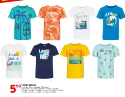 Trafic T-shirt garcon offre