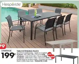 La Foir'Fouille Table extensible piazza offre