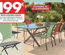 La Foir'Fouille Table extensible gérone offre