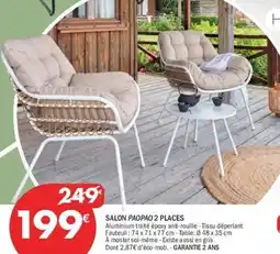 La Foir'Fouille Salon paopao 2 places offre
