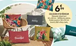 La Foir'Fouille Coussin d'extérieur offre