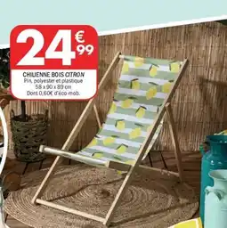 La Foir'Fouille Chilienne bois citron offre