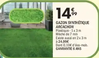La Foir'Fouille Gazon synthétique arcachon offre