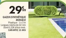 La Foir'Fouille Gazon synthétique monaco offre