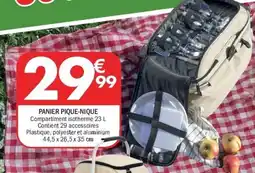 La Foir'Fouille Panier pique-nique offre