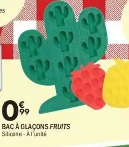 La Foir'Fouille Bac à glaçons fruits offre