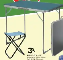 La Foir'Fouille Tabouret pliant offre