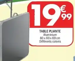 La Foir'Fouille Table pliante offre