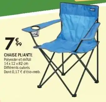 La Foir'Fouille Chaise pliante offre