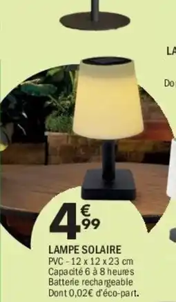 La Foir'Fouille Lampe solaire offre