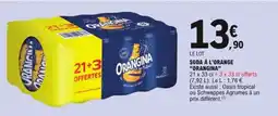 E.Leclerc Soda à l'orange orangina offre