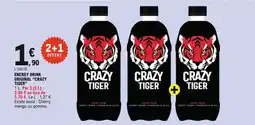 E.Leclerc Energy drink original crazy tiger offre