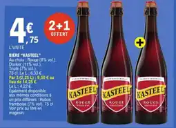 E.Leclerc Bière kasteel offre