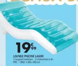 La Foir'Fouille Lounge piscine lagon offre