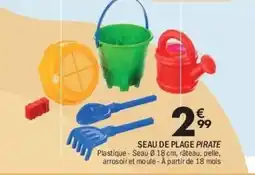 La Foir'Fouille Seau de plage pirate offre