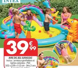 La Foir'Fouille INTEX® Aire de jeu jurassic offre