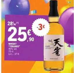 E.Leclerc Whisky tenjaku offre