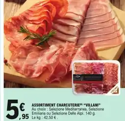 E.Leclerc Assortiment charcuterie villani offre