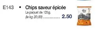Croque Gel Chips saveur épicée offre