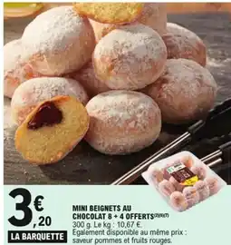 E.Leclerc Mini beignets au chocolat offre