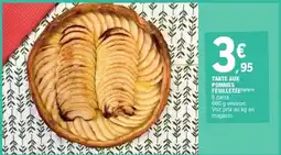 E.Leclerc Tarte aux pommes feuilletée offre