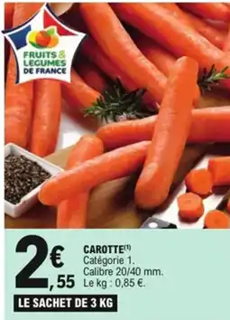 E.Leclerc Carotte offre
