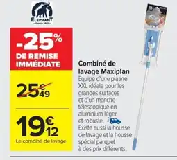 Combiné de lavage Maxiplan