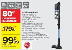 Carrefour Drive Aspirateur balai offre