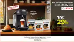 BOSCH Machine multi-boissons Tassimo Happy noire