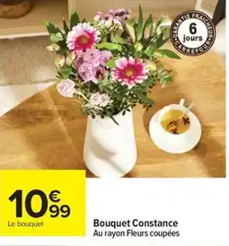 Carrefour Drive Bouquet Constance offre