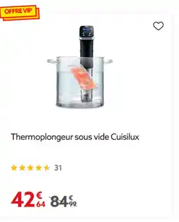 Gifi Thermoplongeur sous vide Cuisilux offre