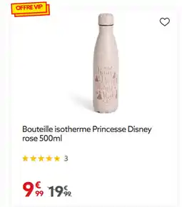 Gifi Bouteille isotherme Princesse Disney offre