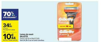 Lames De Rasoir Gillette