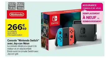 Carrefour Console offre