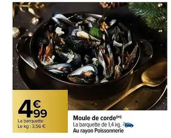 Carrefour Moule De Corde offre