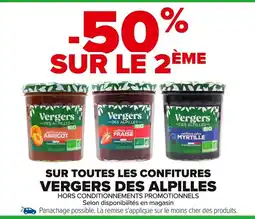 Carrefour VERGERS DES ALPILLES Sur toutes les confitures offre