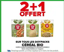 Carrefour CÉRÉAL BIO Sur tous les doypacks offre