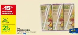 Carrefour CARREFOUR BIO Jus offre