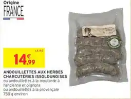 Andouillettes aux herbes charcuteries issoldunoises