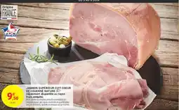 Intermarché Jambon supérieur cuit coeur de couenné nature offre
