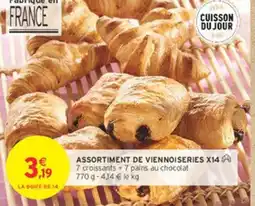Intermarché Assortiment de viennoiseries x14 offre