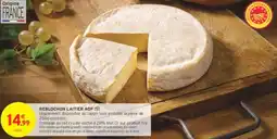 Intermarché Reblochon laitier aop offre