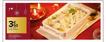 Carrefour Gratin Dauphinois Aux Champignos offre