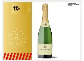 Carrefour Market Champagne Brut Hubert De Claminger offre