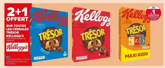 Carrefour Market Céréales Trésor Kellogg's offre