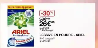 Costco Lessive En Poudre - Ariel offre