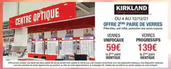 Costco Verres Unifocaux, Verres Progressifs Kirkland Signature offre