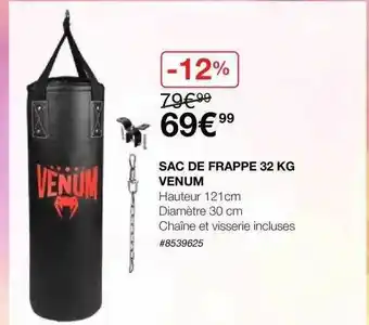 Sac De Frappe 32 Kg Venum