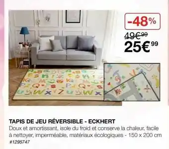 Costco Tapis De Jeu Réversible - Eckhert offre