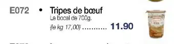 Tripes de bĆuf
